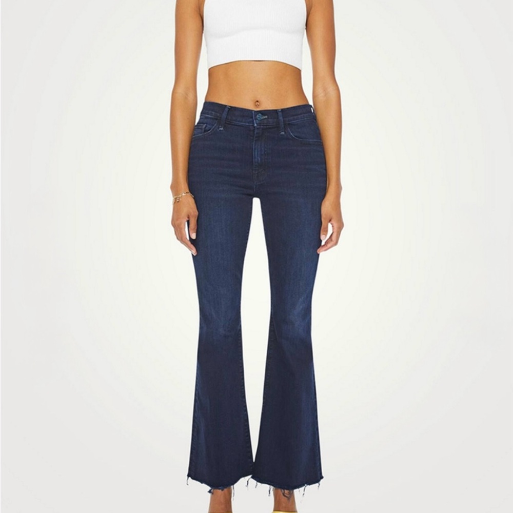 *CURRENT*  MOTHER the weekender fray in ‘chip on my shoulder’ size 28 NWT